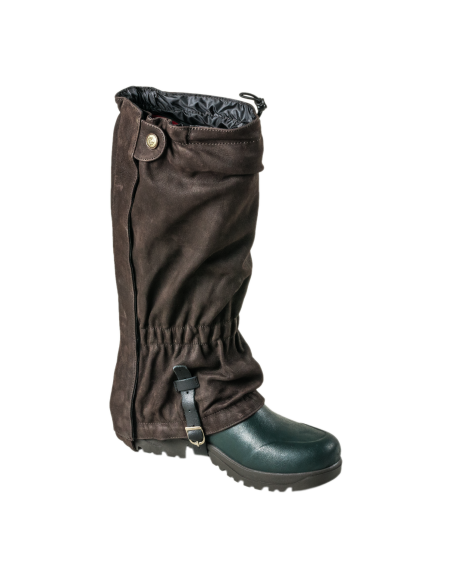 Guetres en cuir de Nubuck