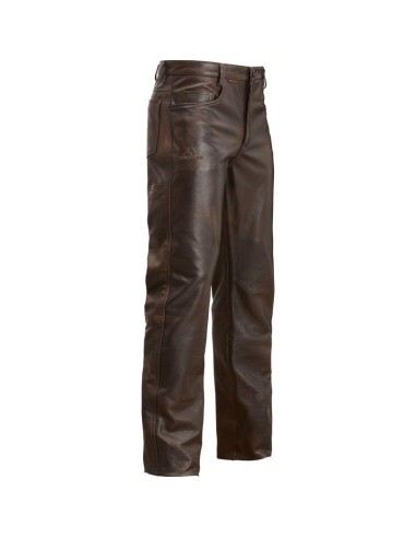Pantalon en cuir SWEDTEAM BULL Jeans