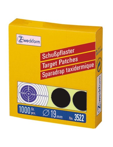 Pastilles auto collantes noires  ZWECKFORM