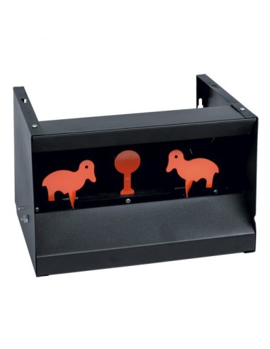 Porte-cibles silhouettes avec 3 cibles