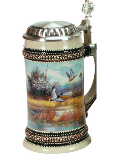 Chope de biere chasse au printemps