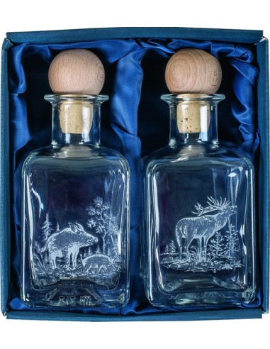 Coffret flacon huile et vinaigre
