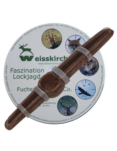 Appeau chevreuil en bois noble Weisskirchen