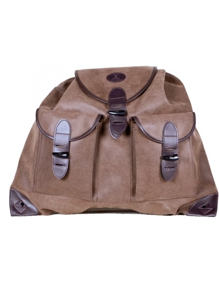 Sac à dos pour femme AKAH en cuir d'élan