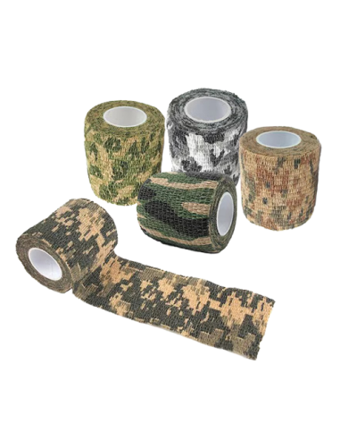 Rouleau élastique auto-fixant assortimant de 5 couleurs