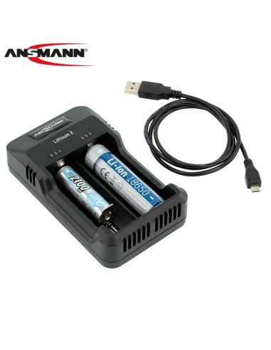 Chargeur ANSMANN pour piles Lithium 2
