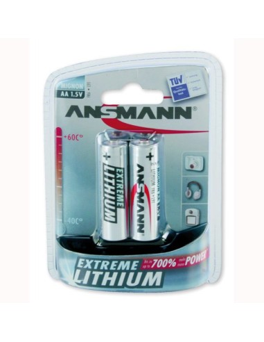 Batterie ANSMANN Lithium 2xAA