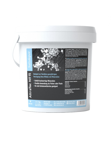 Dépôt de sel minéraux ATTRATEC N°15 en sceau de...