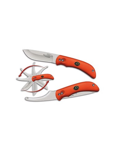 Couteau OUTDOOR EDGE "SWINGBLADE" orange