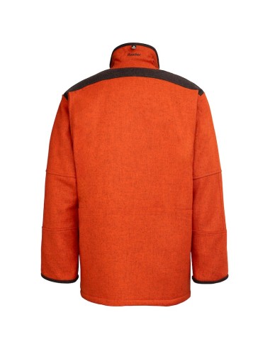 Veste homme RASCHER orange en loden
