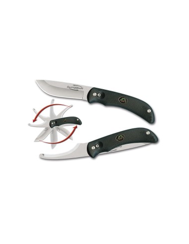 Couteau OUTDOOR EDGE "SWINGBLADE" noir
