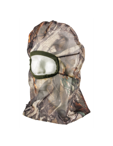 Cagoule filet camouflée à fente pour les yeux