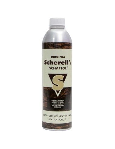 Huile pour crosse Scherell's SCHAFTOL extra foncé