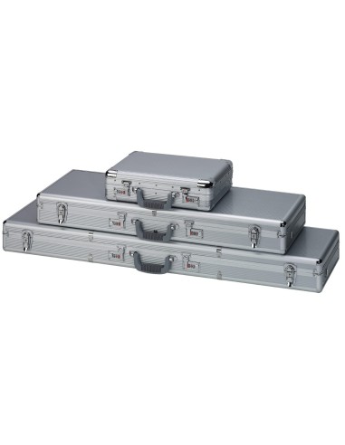 Mallette en aluminium pour arme de poing 46x35x11cm