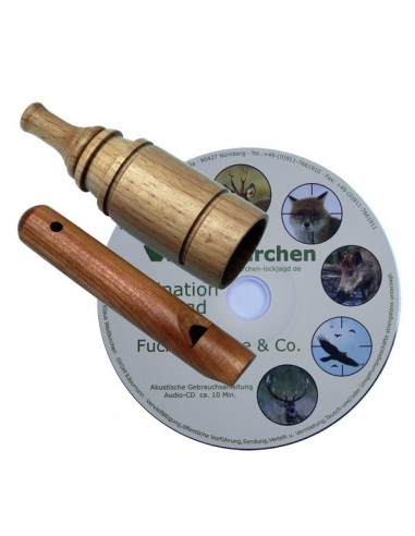 Ensemble d'appeaux pour renard WEISSKIRCHEN