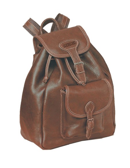 Sac à dos pour femme AKAH en cuir d'élan