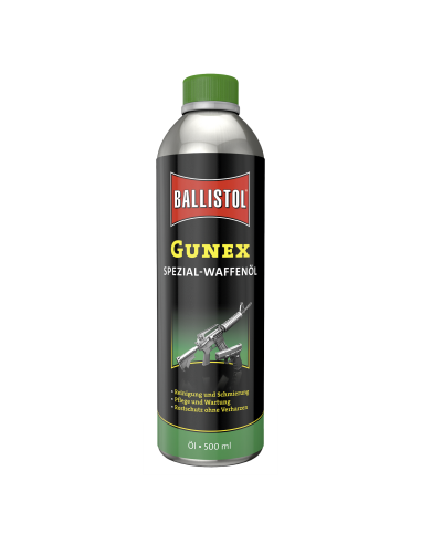 Bouteille d'huile BALLISTOL Gunex