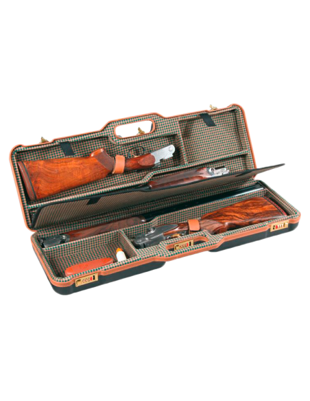 Mallette pour 2 fusils interieur en velour 78x22,5x10 cm