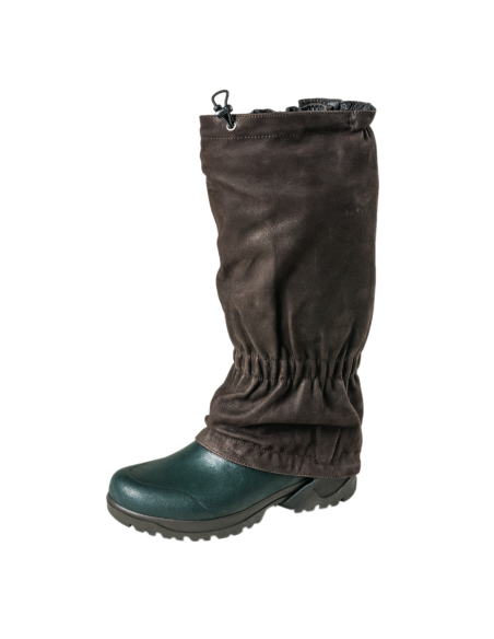 Guetres en cuir de Nubuck