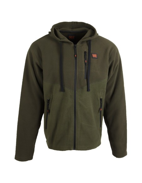 Sweat à capuche en polaire House of Hunting PELLEGRINO