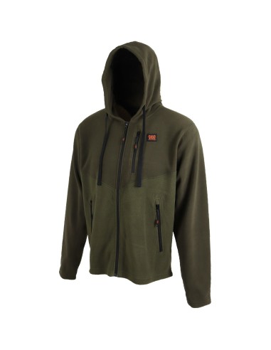 Sweat à capuche en polaire House of Hunting...