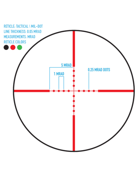 Lunette de chasse et tir FIREFIELD Tactical 4-16x42