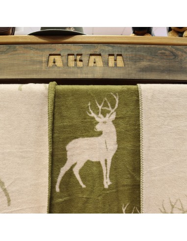 Plaid motif Cerf 150x200 cm