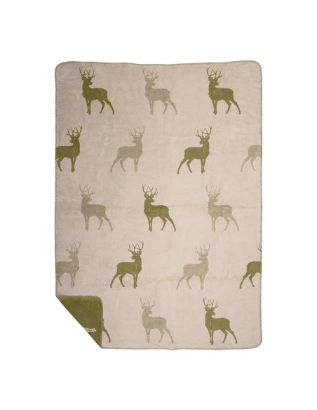 Plaid motif Cerf 150x200 cm
