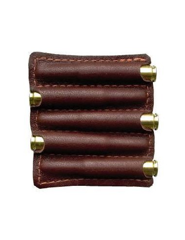 Etui pour cartouches en cuir d'élan