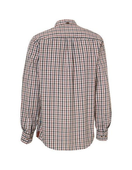 Chemise carreaux orange ou bleu anti-tiques LYNX