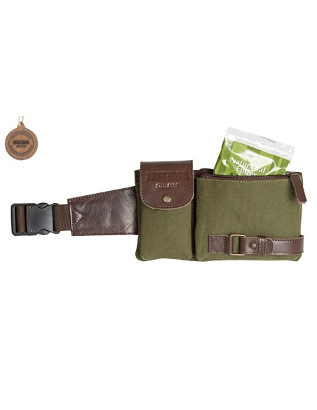 Sac banane en canevas solide AKAH