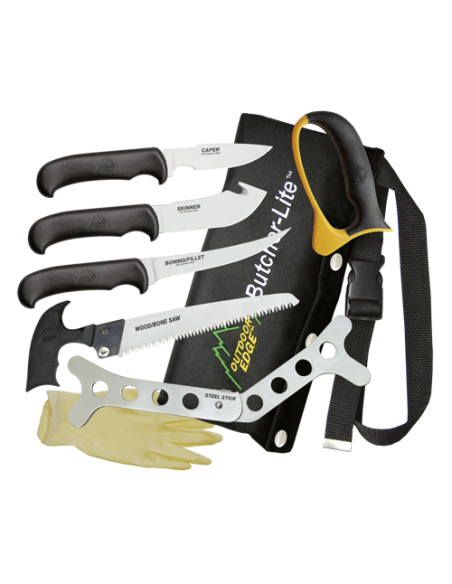 Kit de couteaux 8 pièces OUTDOOR EDGE BUTCHER-LITE