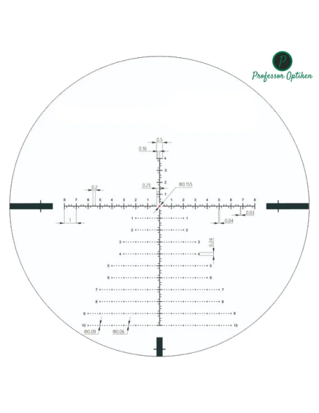 Lunette de chasse Professor-Optiken Müritz 4-24x56 HD FFP