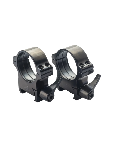 Anneaux RUSAN sur rail Picatinny/Weaver diamètre 34 mm