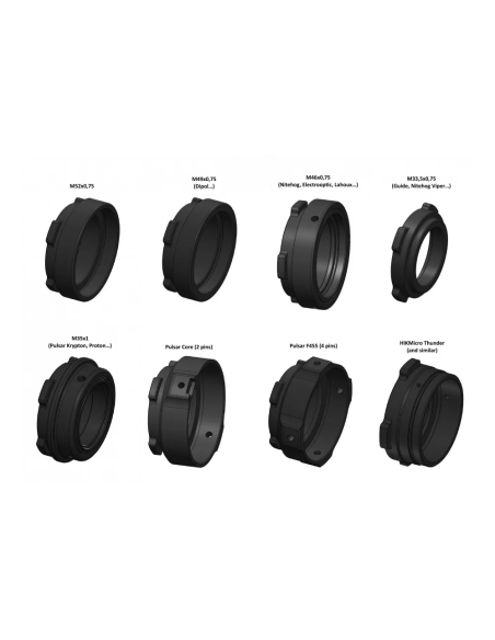 Bague intermédiaire RUSAN pour appareils thermiques et de visions nocturnes