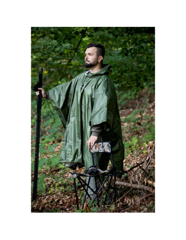 Poncho de chasse FRITZMANN vert ou orange