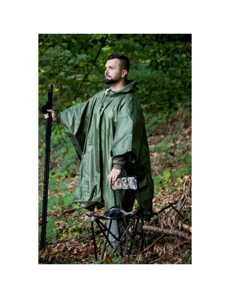 Poncho de chasse FRITZMANN vert ou orange