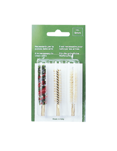 Kit de 3 brosses FRITZMANN cal.6mm