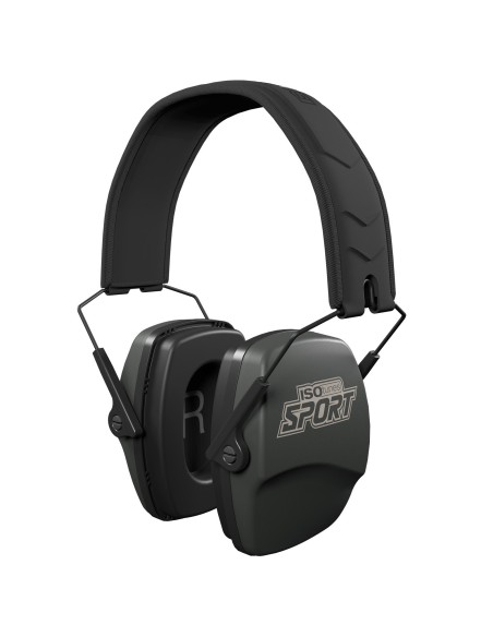 Casque anti bruit vert ISOtunes Sport Defy Slim Passive