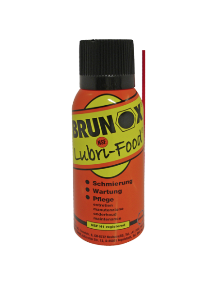 Spray BRUNOX Lubri-Food pour produit alimentaire