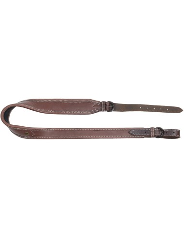 Bretelle pour armes longues AKAH en cuir d'olivier