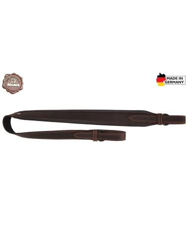 Bretelle pour armes longues AKAH en cuir huilé