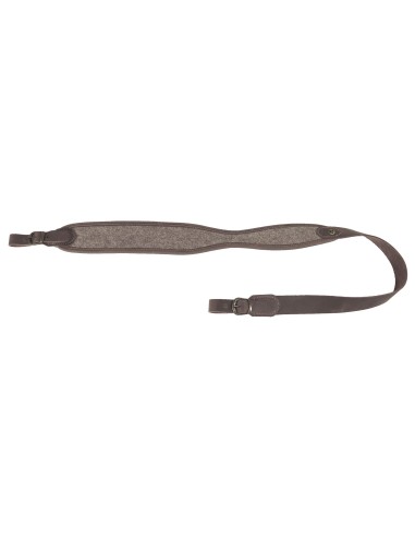 Bretelle pour armes longues AKAH en cuir de Buffle avec effet Pull-Up