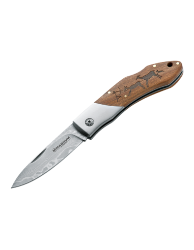 Couteau de chasse BÖKER Magnum Cavemen Damas