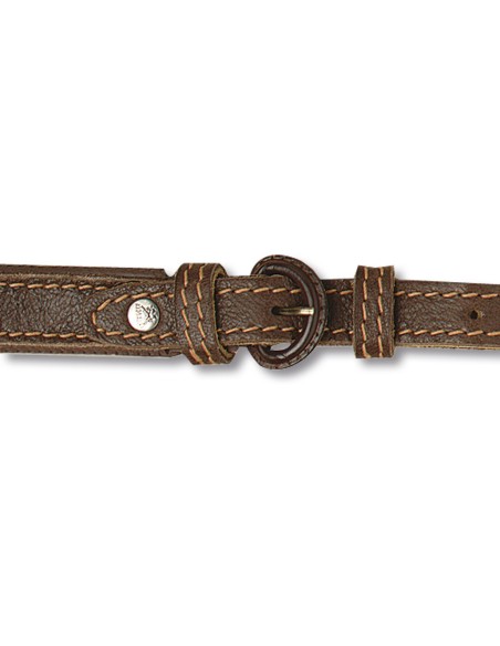 Bretelle pour fusil en cuir d'élan